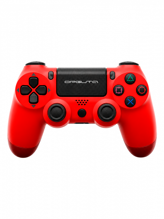 Геймпад беспроводной Bluetooth джойстик для PS4, ПК, Android Орбита OT-PCG12 Красный